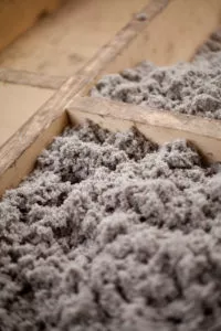 cellulose insulation in attic